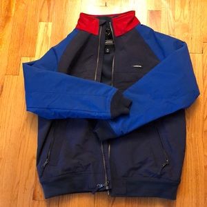 NWOT Lands End Men M winter shell lined fleece